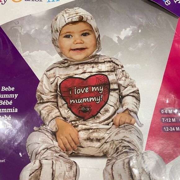 Baby mummy costume size 7–12 months - Picture 2 of 5